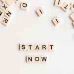start now sign